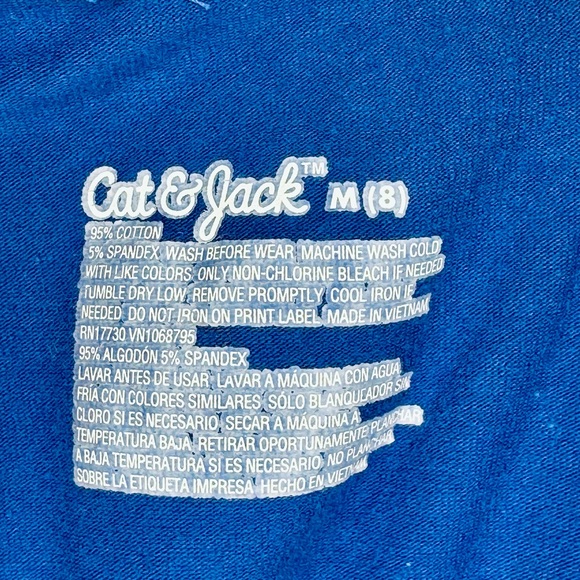 Cat & Jack Girls Leggings Bundle of 3, Floral, Heart, Rainbow Leggings, size m,8 - Picture 16 of 16